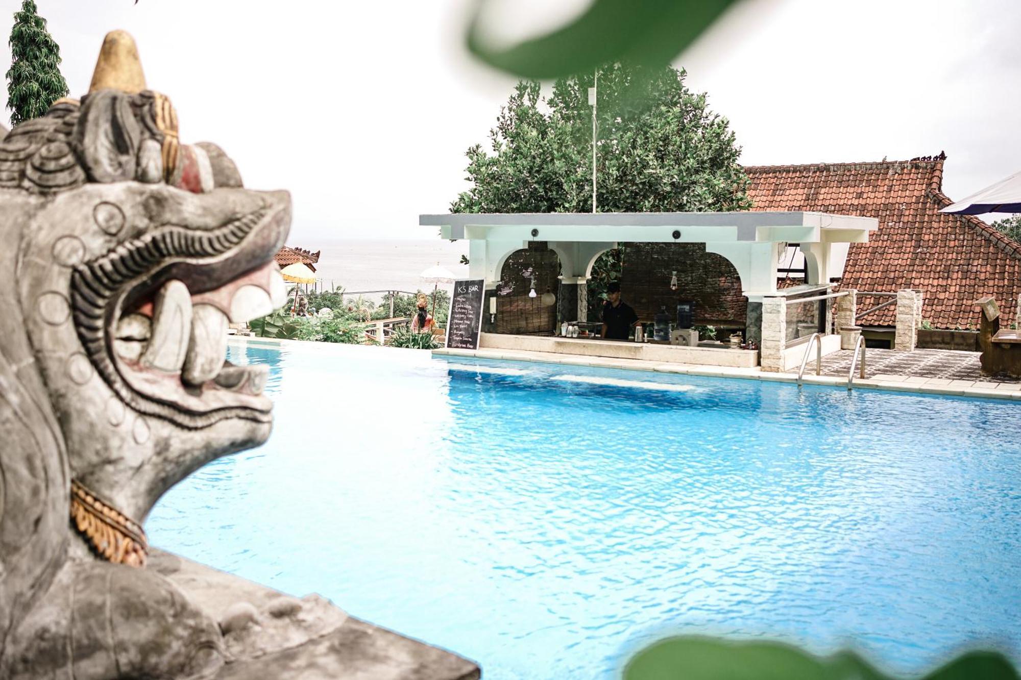 Amed Cafe & Hotel Kebun Wayan Exterior foto